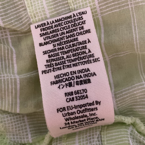 Free people NWT Lime and lace XS boho top - Picture 13 of 13